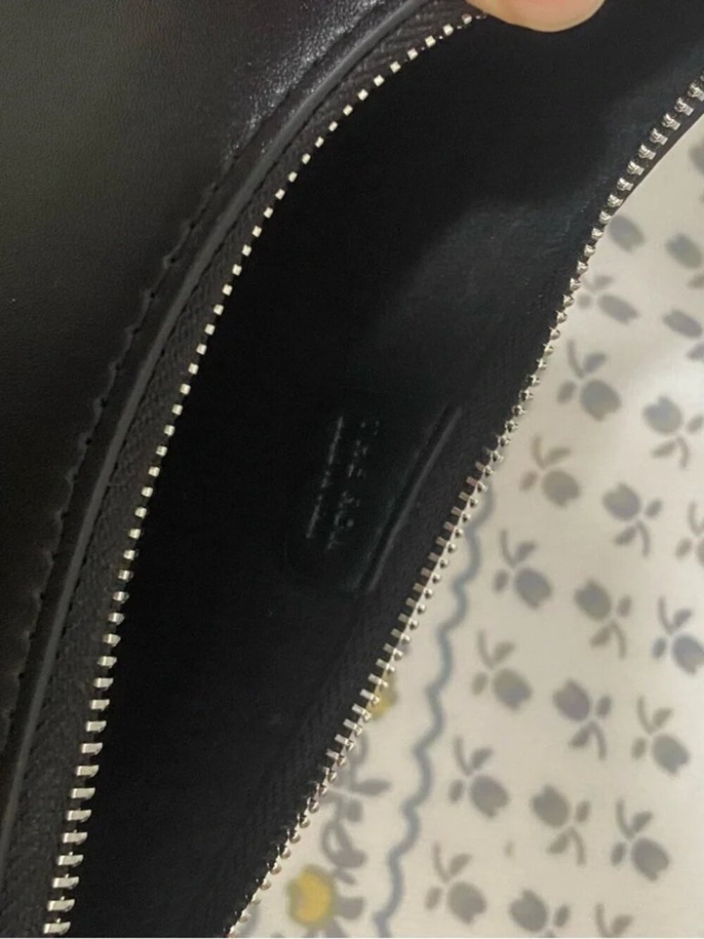 The Row Black Leather Crescent Bag - Picture 5 of 5